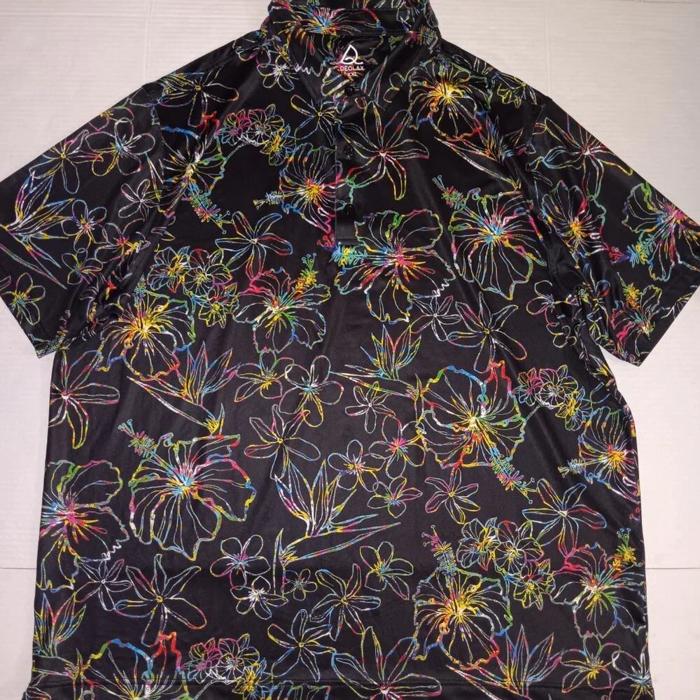 DEOLAX XL STRECTH GOLF POLO SHIRT - Picture 5 of 8